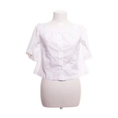 Top (Hvid) fra Monki Bomuld, Polyester