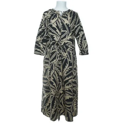 Maxikjole (Sort, Beige) fra Women Essentials by Tchibo Elastan, Økologisk bomuld