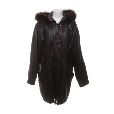 Läderkappa (Brun) från Molltan Skinn