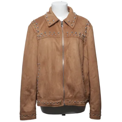 Bikerjakke (Brun) fra ONLY Carmakoma