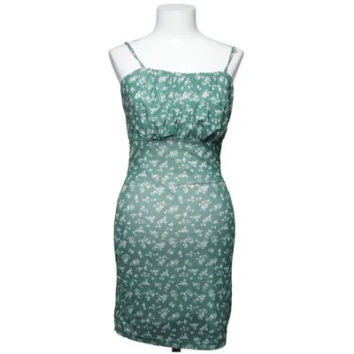Jurk (Miss Green Flower Dress) van Josefine Simone x NA-KD Elastaan, Polyester, Viscose