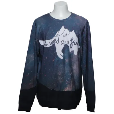 Sweatshirt (Bleu, Multicolore) de Aloha From Deer Coton, Polyester