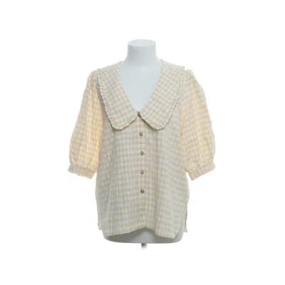 Top (Geel, Wit) van Envii Katoen, Polyester