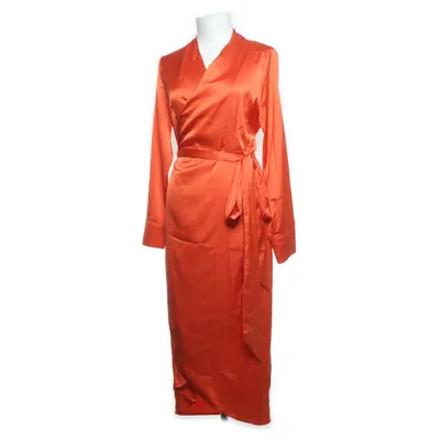 Wrap dress (LY4050-1 PETITE/ORANGE) from Never Fully Dressed Elastane, Polyester