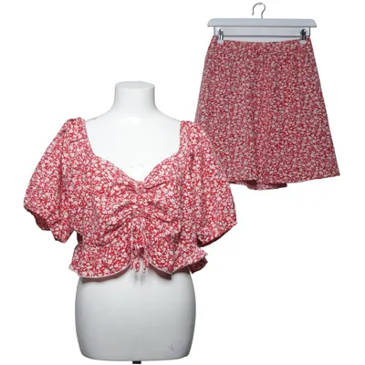 Ensemble (Rouge, Blanc) de Shein Curve Polyester