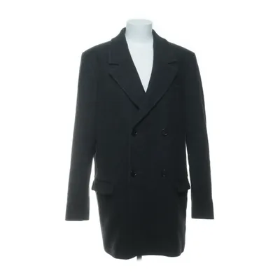 Coat (Gray) from Isabel Marant pour H&M Cotton, Polyester, Wool, Viscose
