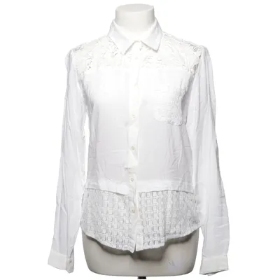 Blus (Vit) från Desigual Bomull, Polyamid, Polyester, Viskos