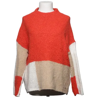 Pull-over (Rouge, Beige, Blanc) de Liebesglück Acrylique, Élasthane, Polyamide, Laine