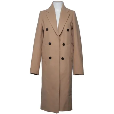 Jas (Beige) van Boohoo Tall Elastaan, Polyester, Viscose