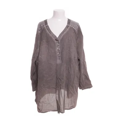 Top (Brown) from Ulla Popken Cotton, Polyester