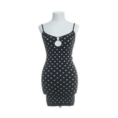 Klänning (Svart, Flerfärgad) från Zara Elastan, Polyamid, Polyester