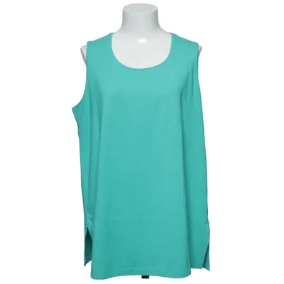 Tank Top (Green) from Lilla M Elastane, Viscose