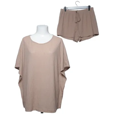 Loungewear (Beige) van Shein Curve Elastaan, Polyester
