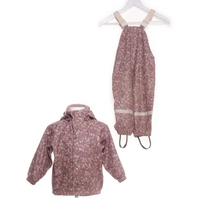 Regnställ (Lila, Flerfärgad) från Kuling Polyester
