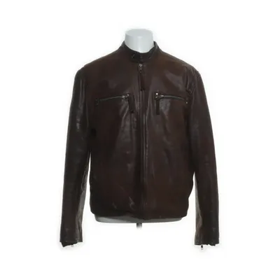 Jacket (Brown) from Aviatrix Faux leather