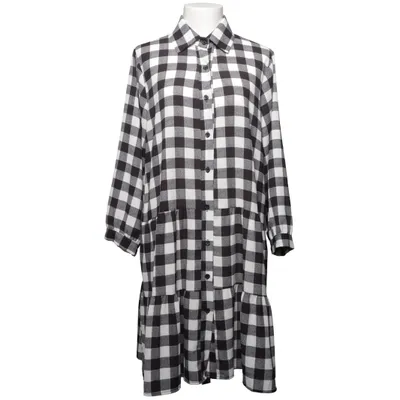 Shirt dress (Black, White) from Styleboom Polyester