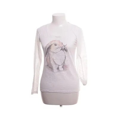 Lange mouwen shirt (Wit, Meerkleurig) van Conleys Katoen, Polyester