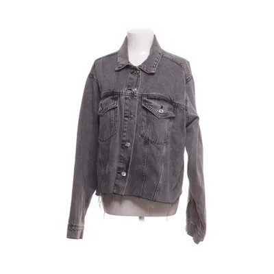 Denim jacket (Gray, Black) from Perfect Jeans Cotton
