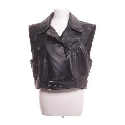 Biker gilet (Zwart) van FB Sister Polyurethaan