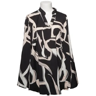 Blouse (Black, Beige, White) from Emery Rose Elastane, Polyester