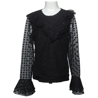 Bluse (Sort) fra Ü by KappAhl Elastan, Polyester