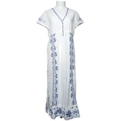 Maxi jurk (Wit, Blauw) van Odd Molly