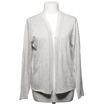 Cardigan (Argent) de Your Sixth Sense Coton, Fibre métallique, Modal, Polyester
