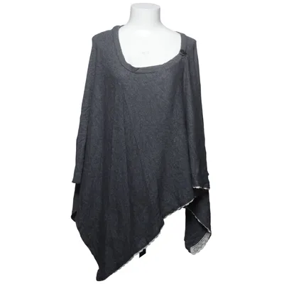 Poncho (Grijs) van Jascha Angora, Polyamide, Wol
