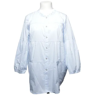 Blouse (Bleu) de Culture Coton, Élasthane, Polyester