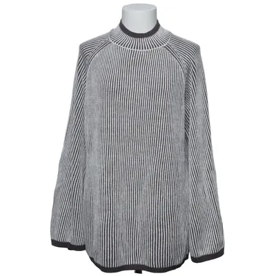 Sweater (Black, White) from Bonprix Acrylic, Cotton