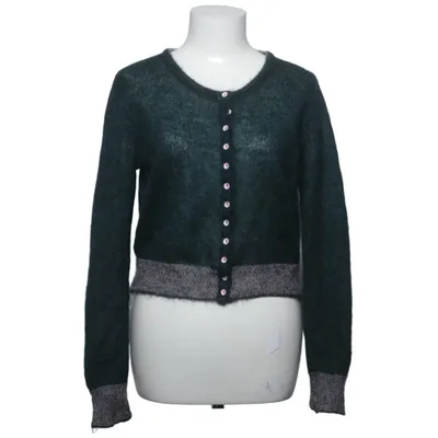Cardigan (Green, Multicolored) from Brora Mohair, Polyamide, Wool