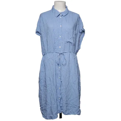 Skjortklänning (Blå, Vit) från H&M Mama Viskos