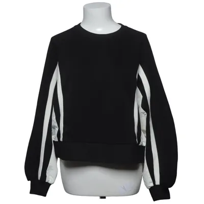 Sweatshirt (Black, White) from Coster Elastane, Polyester, Viscose