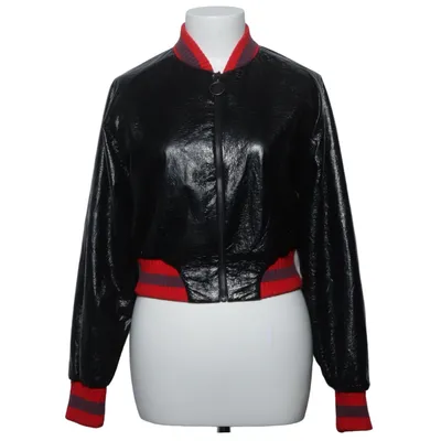 Bomberjacke (Schwarz, Rot) von Zara Collection Acryl, Elasthan