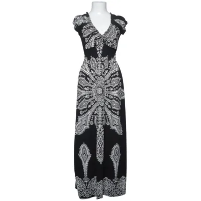 Maxi dress (Black, White) from Vivo Modo Elastane, Polyester