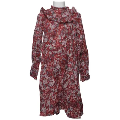 Dress (Red, Multicolored) from Molo Cotton, Metallic fiber