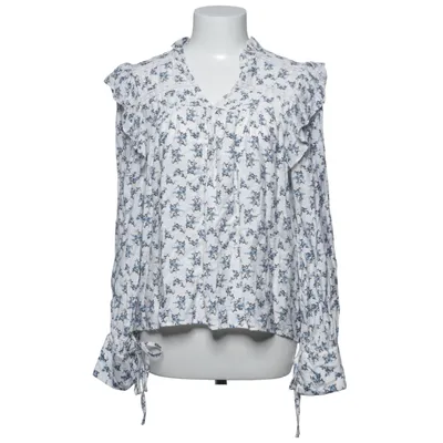 Blouse (White, Blue, Black) from H&M Studio Viscose, Polyamide