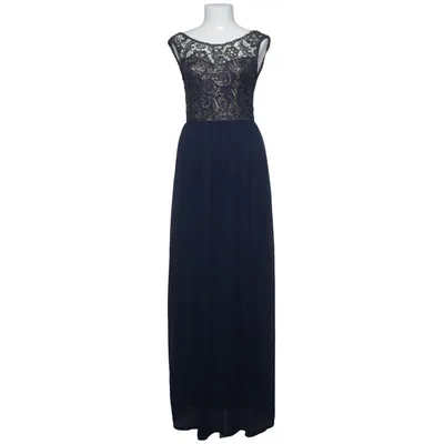 Robe de soirée (Bleu, Or) de Te Amo Polyester