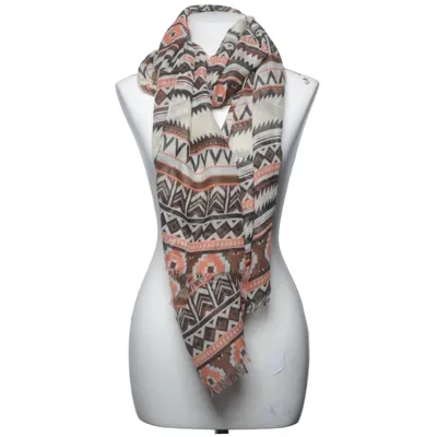 Châle (Beige, Marron, Multicolore) de Rose Bud Polyester