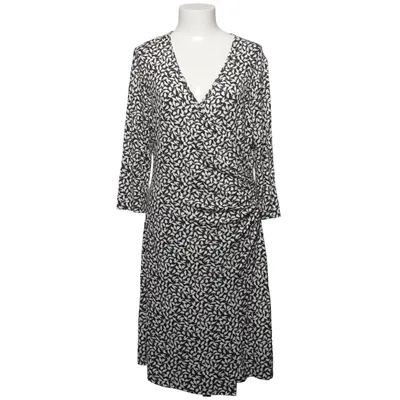 Omlottklänning (Svart, Vit, Flerfärgad) från Alba Moda Elastan, Viskos