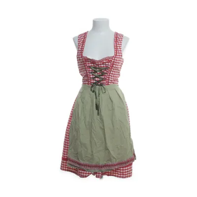 Dirndl (Röd, Flerfärgad) från Golden-Trachten