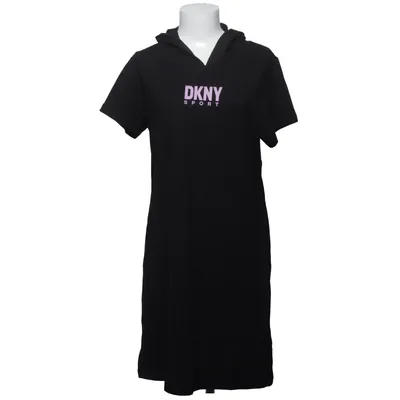 Hood dress (Black) from DKNY Sport Cotton, Elastane