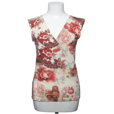 Top (Beige, Multicolored) from Ted Nicol Elastane, Viscose