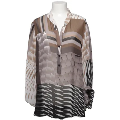 Bluse (Sort, Beige, Flerfarvet) fra Joseph Ribkoff