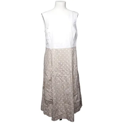 Dress (White, Beige) from Comma Cotton