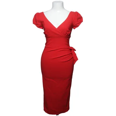 Robe (Rouge) de Hybrid Élasthane, Nylon, Viscose
