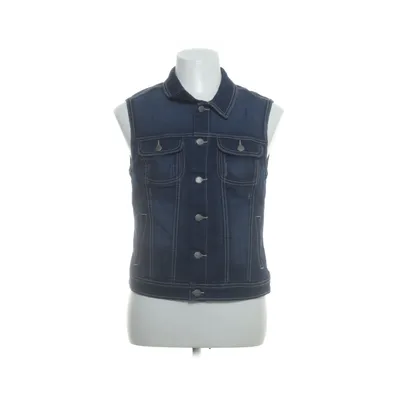 Denim vest (Blue) from ONLY Blue Behavior Cotton, Elastane, Polyester