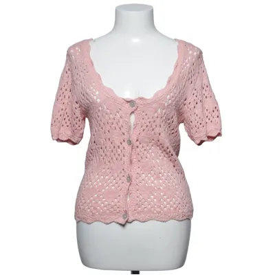 Cardigan (Pink) from Monki Cotton, Acrylic