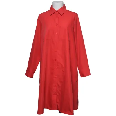 Shirt dress (Red) from Stylewe Cotton, Polyester