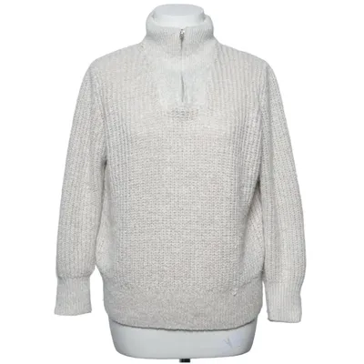 Trui (Beige) van Object Acryl, Katoen, Polyester